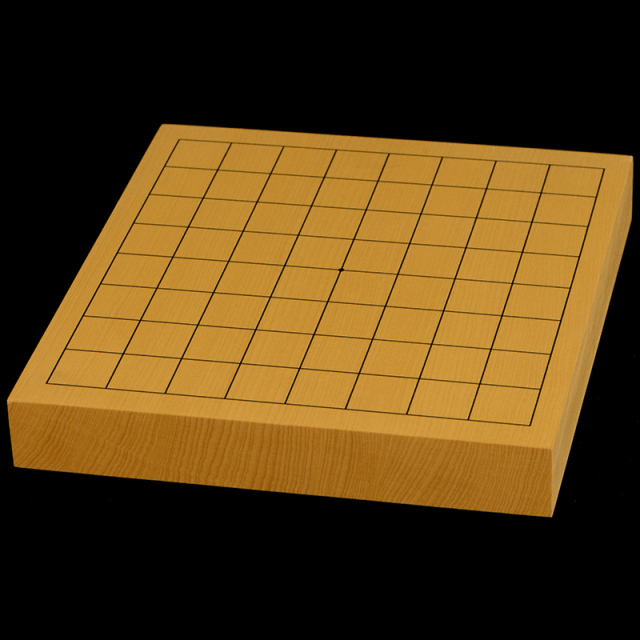 おまかせ】本榧卓上碁盤／13路・9路 両面盤（ハギ盤・柾目） | 前川榧