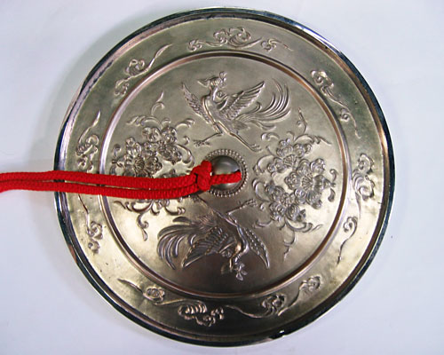 神鏡 白銅鏡 鳳凰宝相華文鏡 9寸 | 高級神棚・神具の通販なら伊勢宮忠