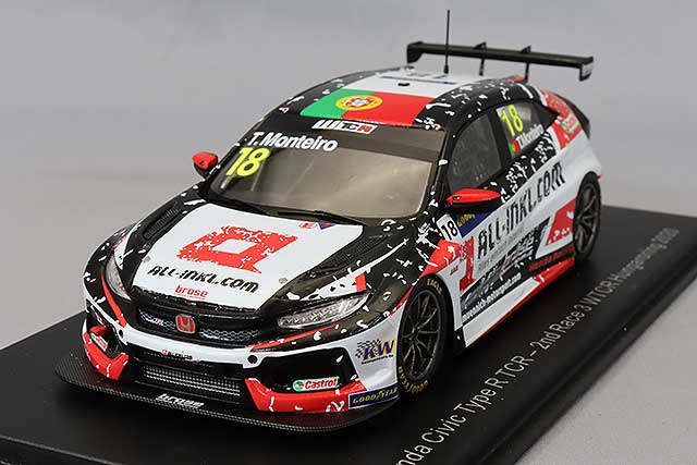スパーク 1/43 ホンダ シビック タイプ R TCR 