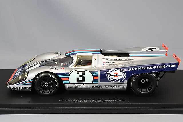 スパーク 1/18 ポルシェ 917 K 1971 セブリング12H ウィナー #3 V