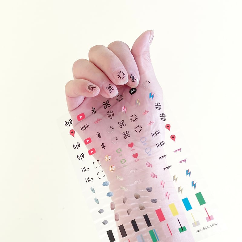 83 original ／ GEEK ネイルステッカー | はちみせ （83）