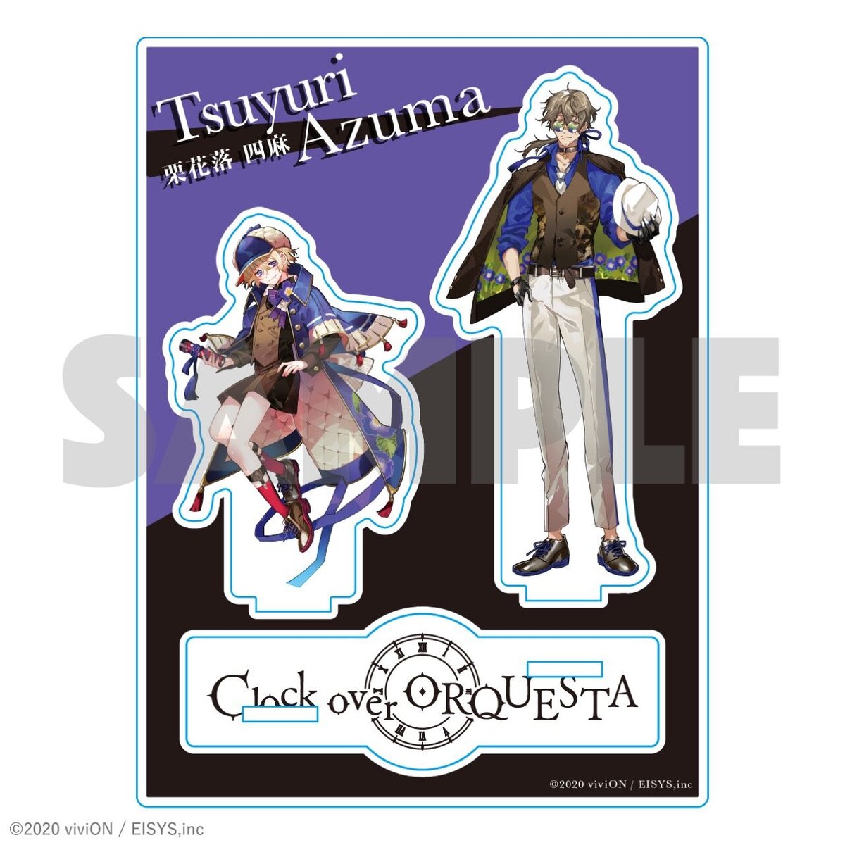 Clock over ORQUESTA×VV】アクリルスタンド（全12種） | VILLAG