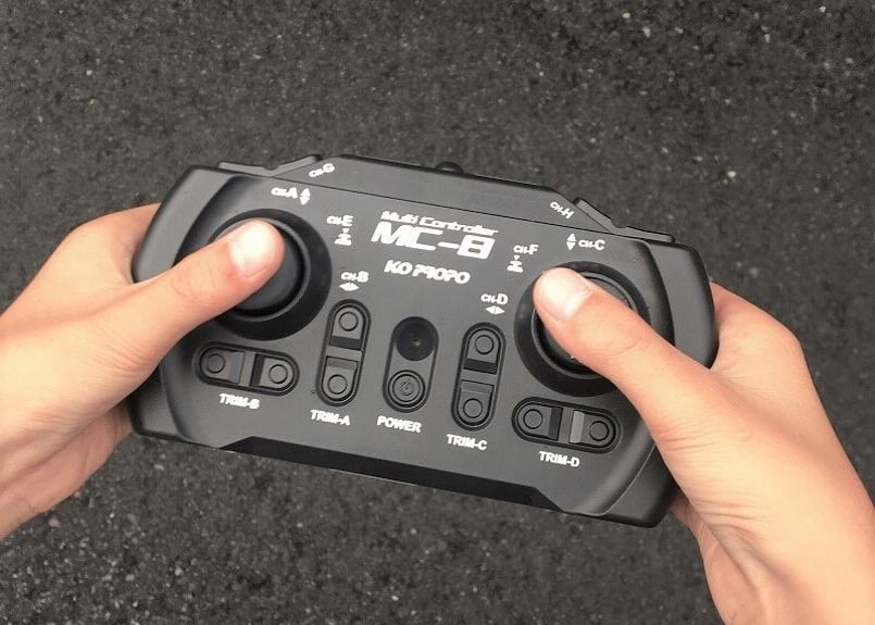 KO PROPO MC-8 2.4GHz MX-F 送受信機セット（MR-8付属） | War