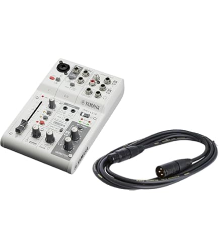 Amazon | ヤマハ AG03 Mk2 ライブストリーミングパック ホワイト | DJ