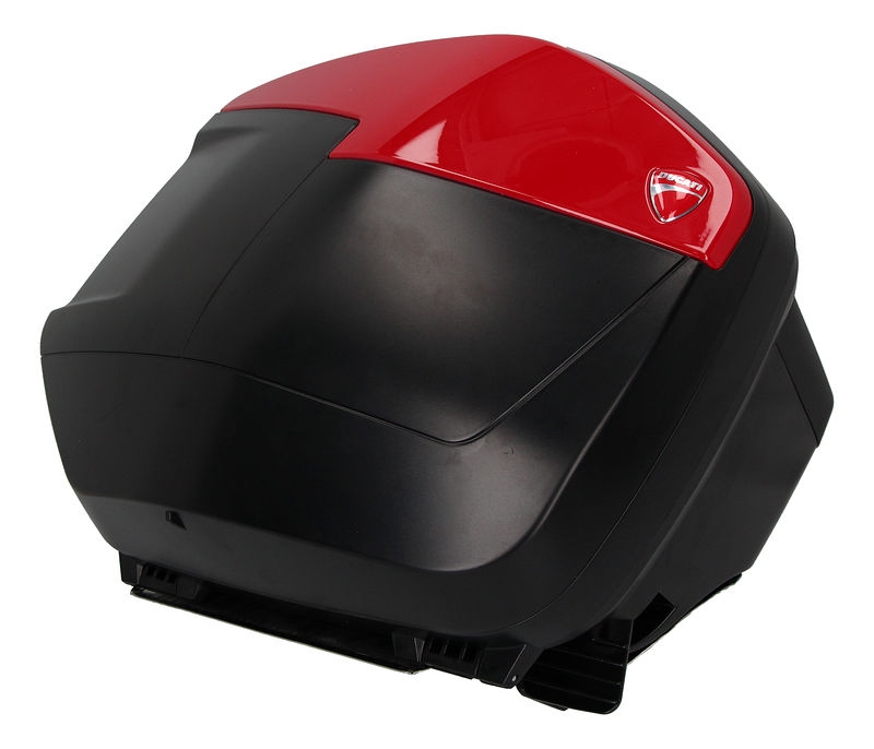 Ducati Suitcase, right side, red, complete - 950, V2 S, Spare