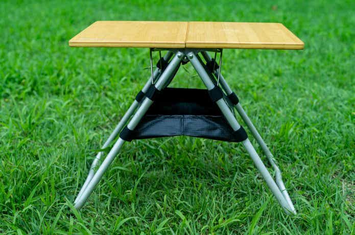 気付けばスタメン。我が家でずっと現役なスノーピークのミニテーブル