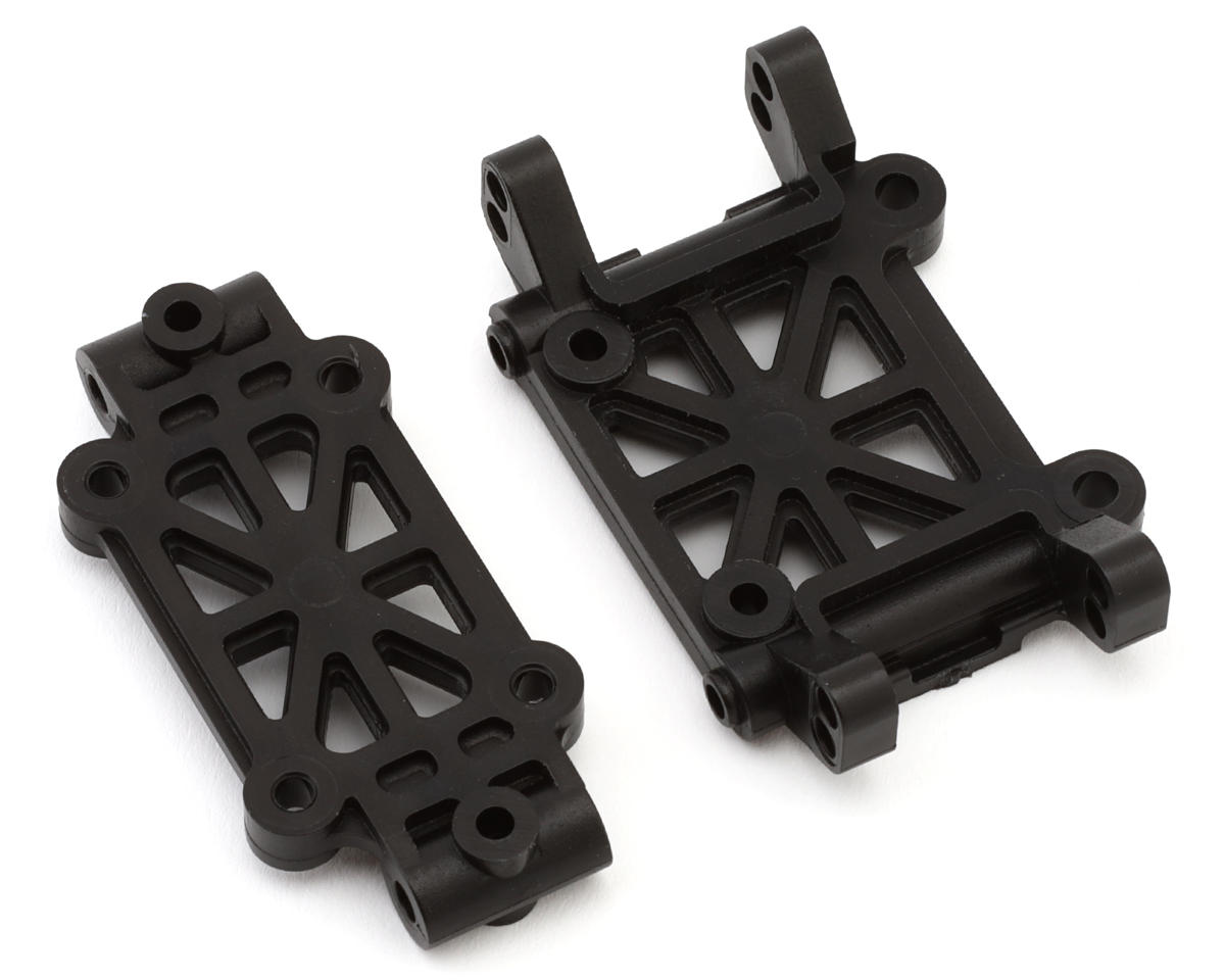 Topline Reve D RDX Front Upper & Lower Suspension Mount Set (Black