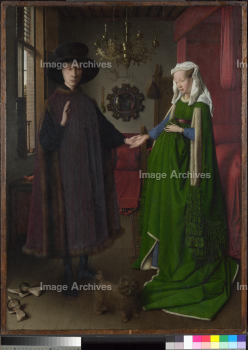 作品詳細 | アルノルフィニ夫妻の肖像 | イメージアーカイブ - DNP