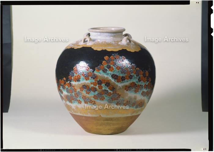 作品詳細 | 色絵吉野山図茶壺 | イメージアーカイブ - DNPアート