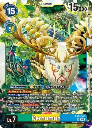 Cernumon (EX9-045) - DigimonCard