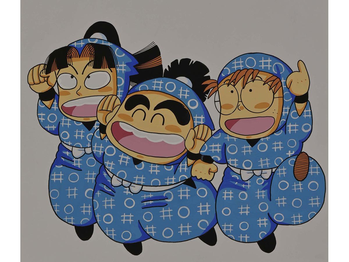 尼崎市在住の「忍たま」原作者・尼子騒兵衛さん 市内で全国初の個展