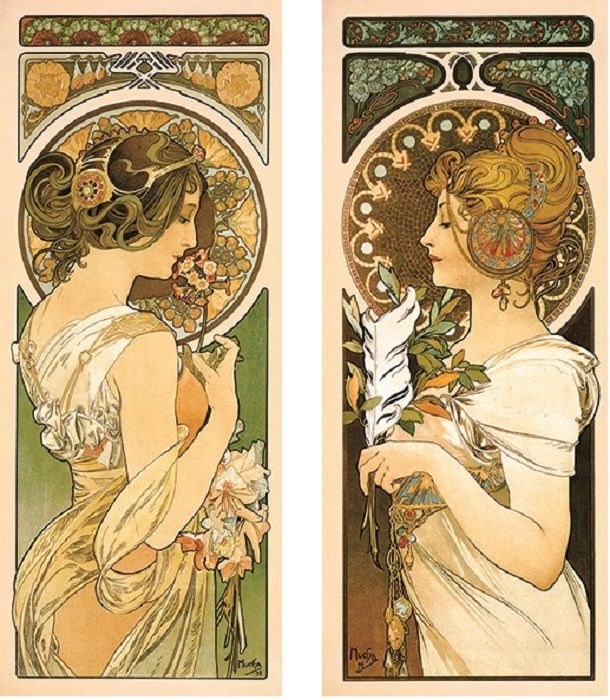 新宿》アルフォンス・ミュシャ展がスタート 一夜にしてパリで大スター