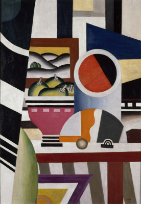 Nature morte à la table rouge - Fernand LÉGER | Musée LaM