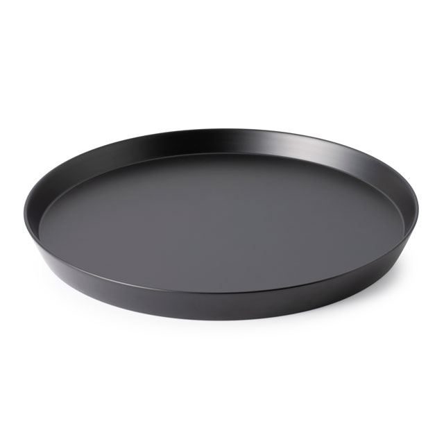 RIN&CO. 越前硬漆 平皿 真塗 黒 L｜食卓の道具｜中川政七商店 公式サイト