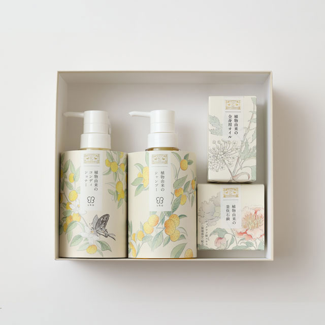 植物由来のシャンプー・コンディショナー/全身用オイル/釜炊石鹸｜中川