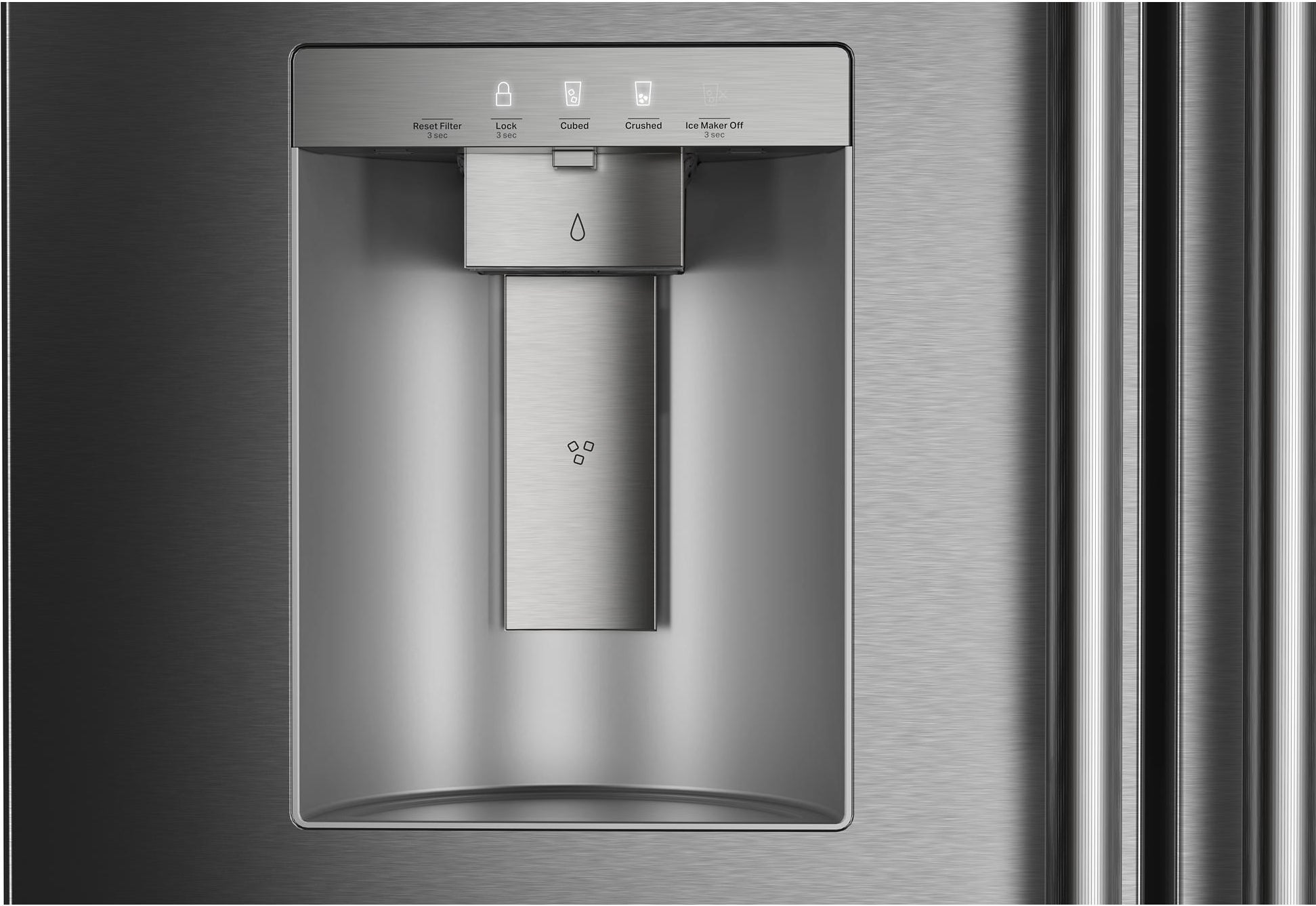 KitchenAid KRFF436SBE 36 Inch Freestanding French Door