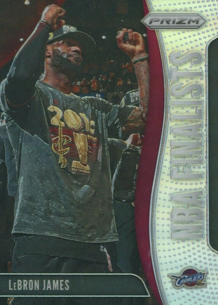 LeBron James 2019 Prizm #3 NBA Finalists - Silver Price Guide