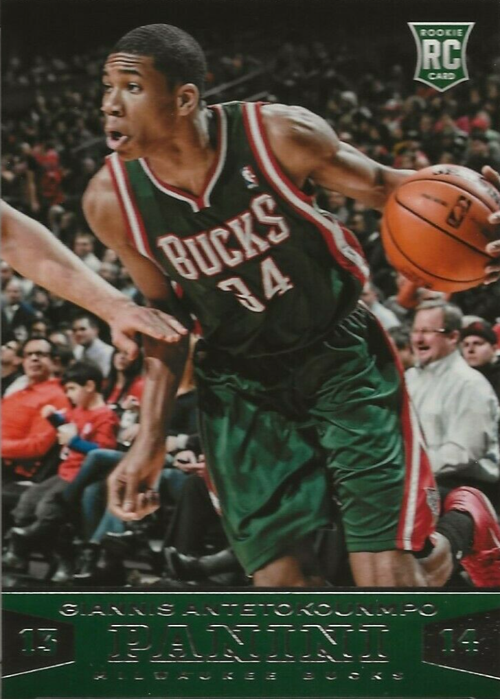 Giannis Antetokounmpo 2013 Panini #194 Base Price Guide - Sports