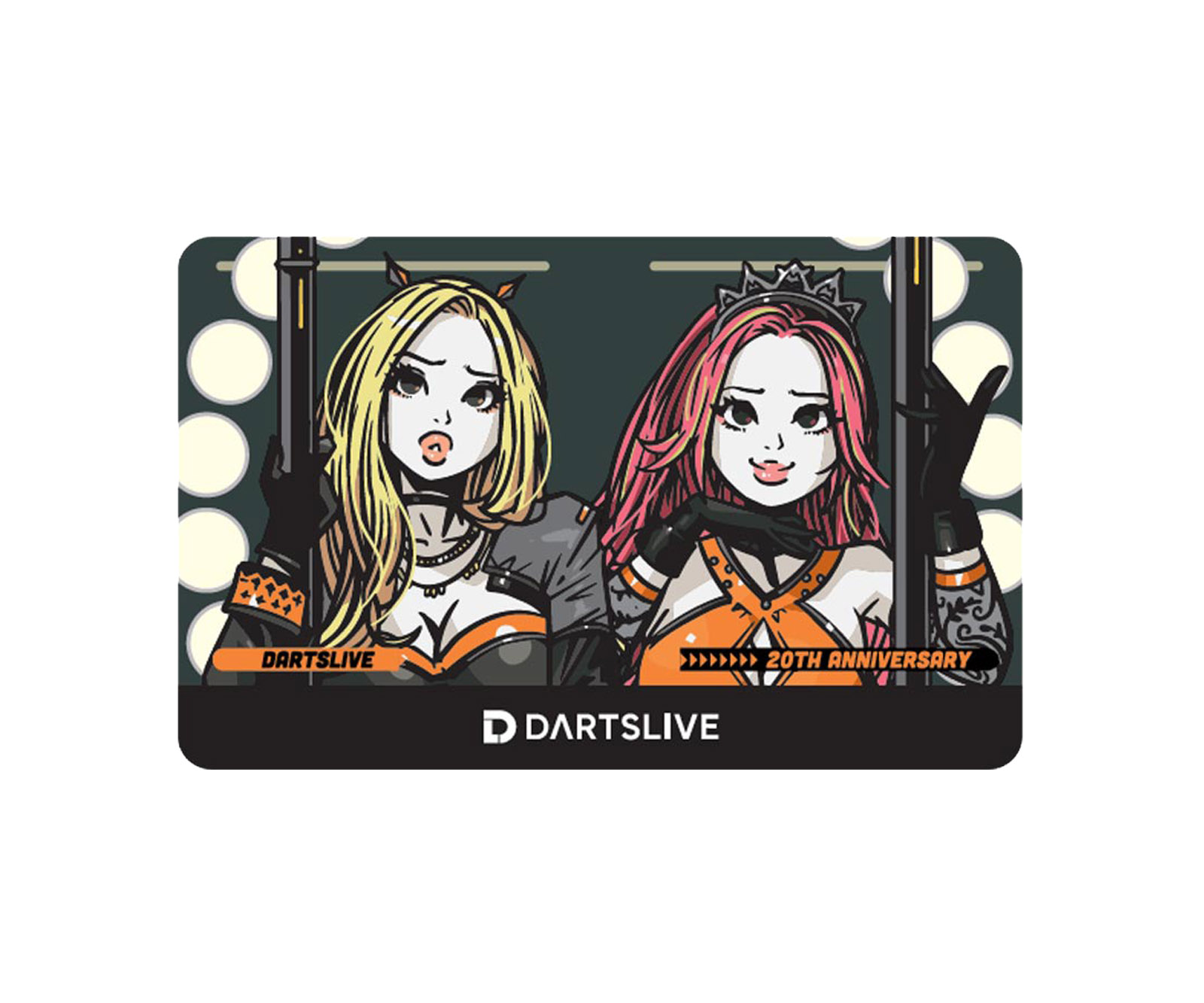 ゲームカード【ダーツライブ】20周年記念 ダーツライブカード KENTOO