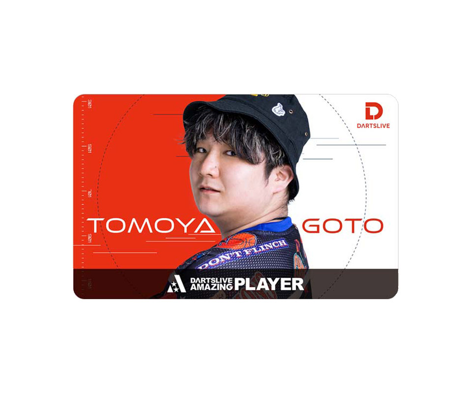 ダーツ雑貨【ダーツライブ】ダーツライブ プレイヤーグッズ第六弾 後藤