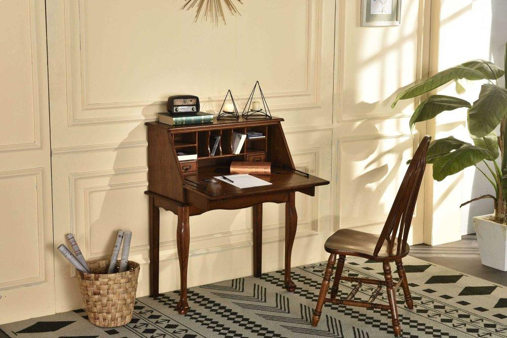 8991BW by Tennessee Enterprises - 8991 - Secretary Drop Leaf Desk