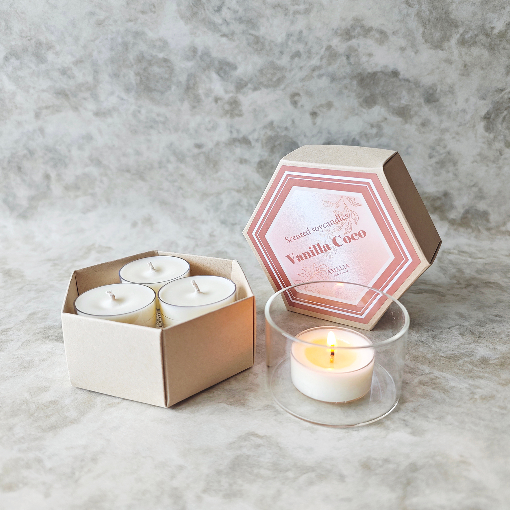 ティーライトキャンドルセット | AMALIA studio（アマリアスタジオ）の