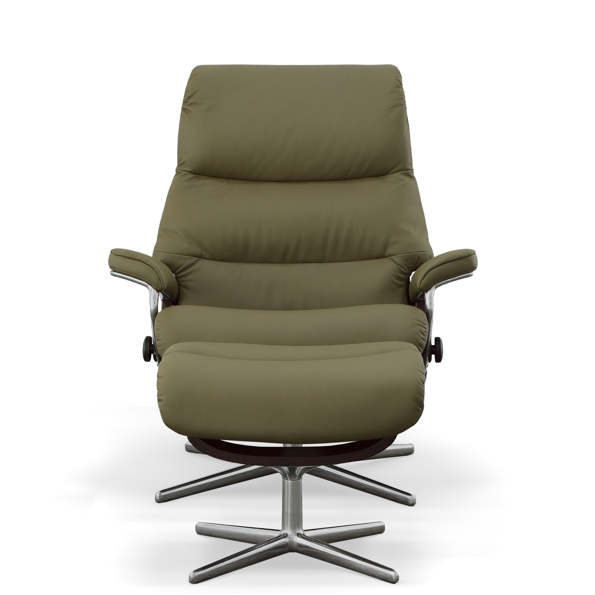 Stressless by Ekornes Living Room VIEW II LARGE CHAIR/OTTO 33862