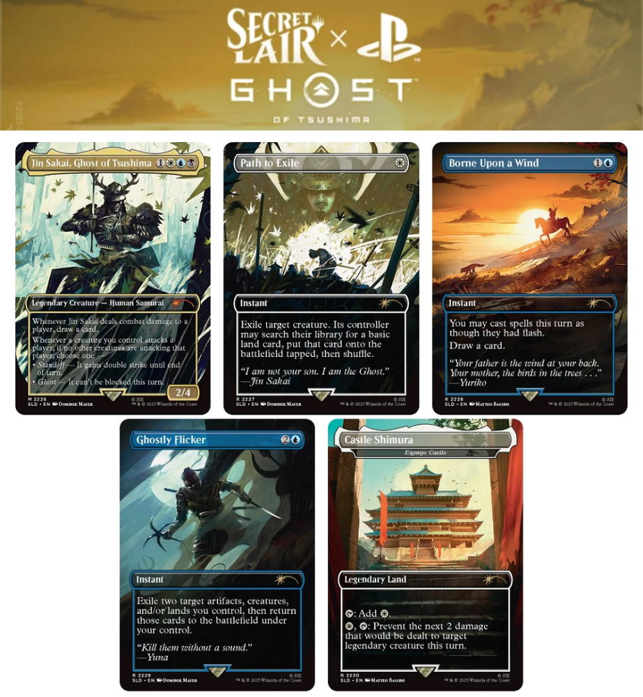 MAGIC THE GATHERING - SECRET LAIR X PLAYSTATION - GHOST OF