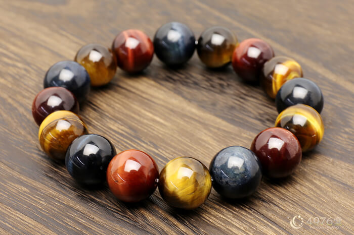MIXタイガーアイ ブレスレット 12mm ｜ 天然石通販の4976堂