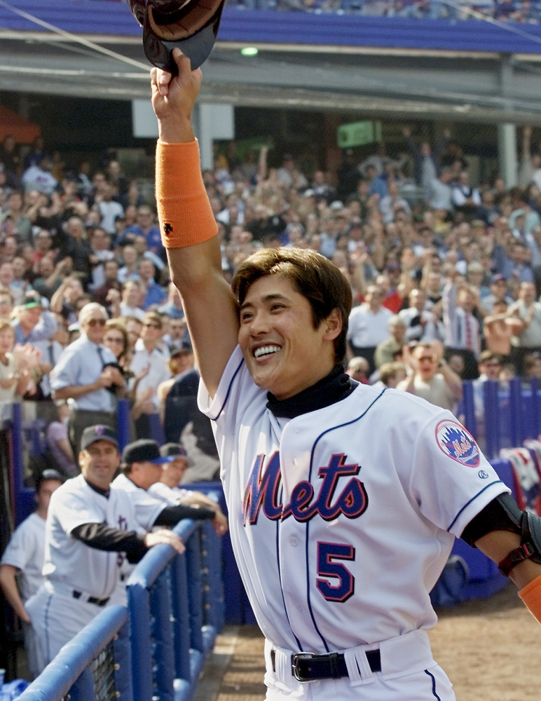 あのころ＞新庄、メジャー初本塁打 2001年4月9日|47NEWS（よんなな