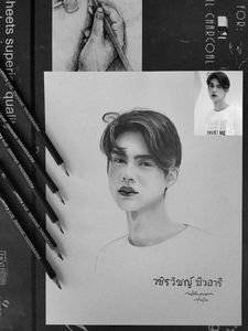 Bright Vachirawit, 2Gether Series - ARts by Allan Rhoi - Drawings