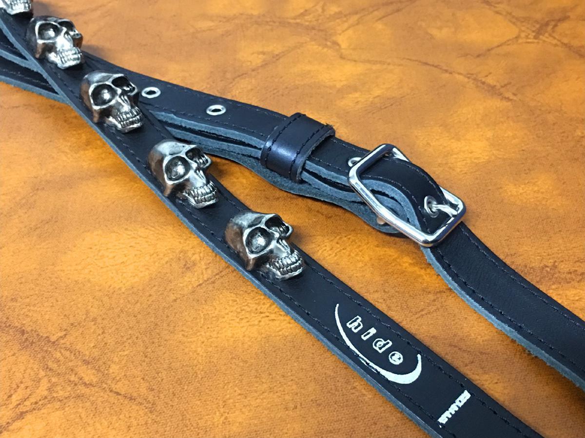 中古品 FERNANDES hide SKULL STRAP （ギター用ストラップ）【Burnyの