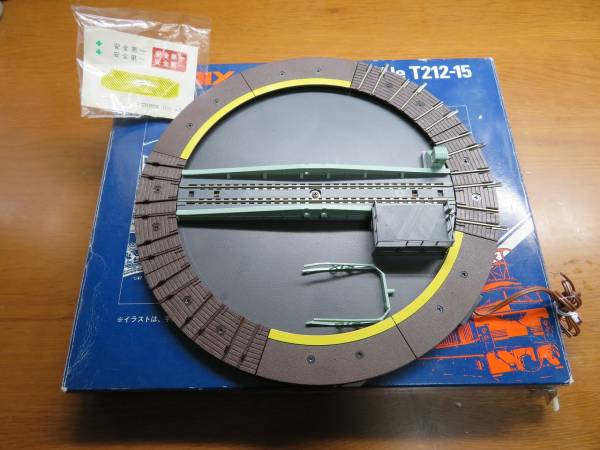 訳ありTOMIX 1603 手動ターンテーブルT212-15 転車台 訳ありTOMIX 1603