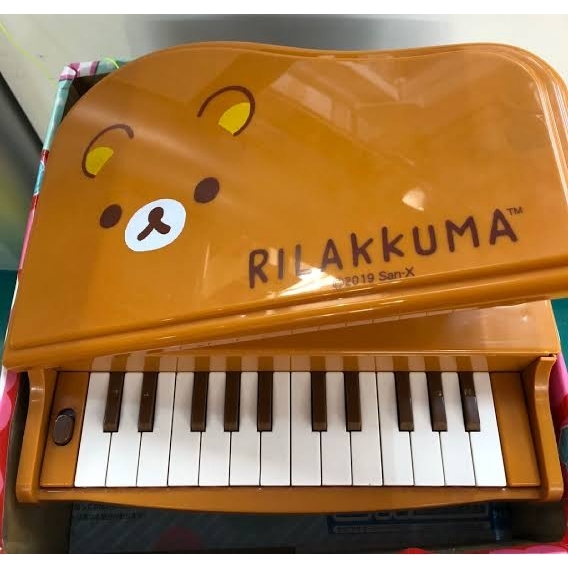 新品】リラックマ フェイス 電子グランドピアノ の落札情報詳細