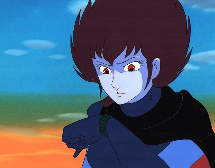 新品】☆愛の戦士レインボーマン・セル画2点＆越智動画セット