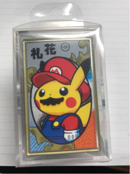 マリオピカチュウ 花札 未開封•レアアイテム】ポケモンセンター限定
