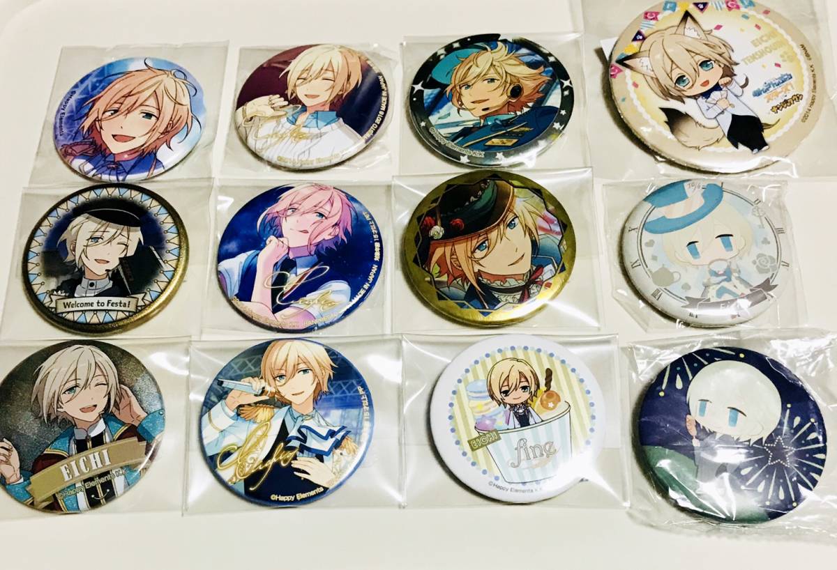 天祥院英智 缶バッジ エレメント缶 あんスタ 天祥院英智 エレメント 【11/