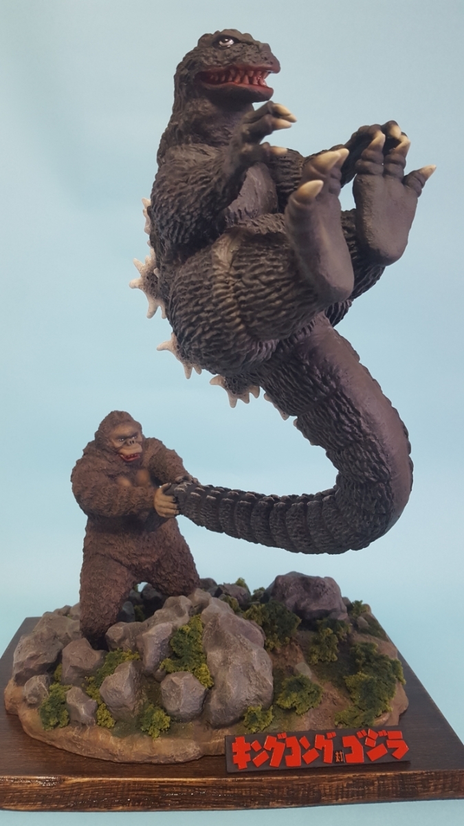 ビリケン商会。ソフビ.キングコング対ゴジラ。 ビリケン商会。ソフビ