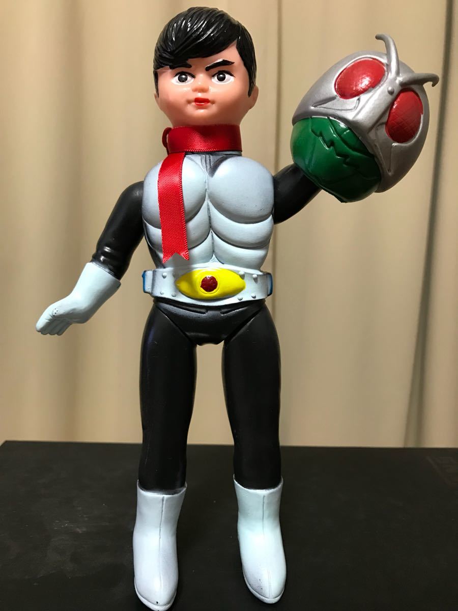 仮面ライダー 【希少品】 無版権 仮面ライダー 当時物 パチ ゾッキ