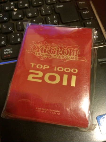 遊戯王 スリーブ WCQ 2011 赤 80枚 5D's 遊戯王 スリーブ WCQ 2011 赤