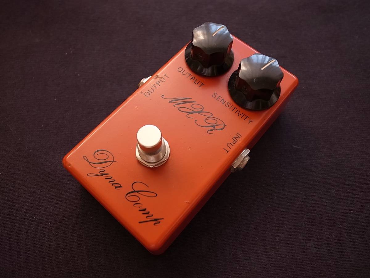 1975年 Dyna Comp Script Logo MXR 筆記体 ダイナコンプ ビンテージ