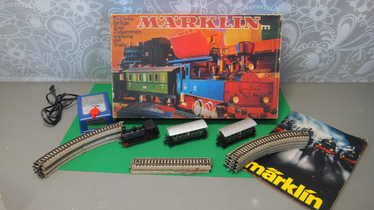 ☆MARKLIN メルクリン2900 蒸気機関車セット HOゲージ 鉄道模型 昭和