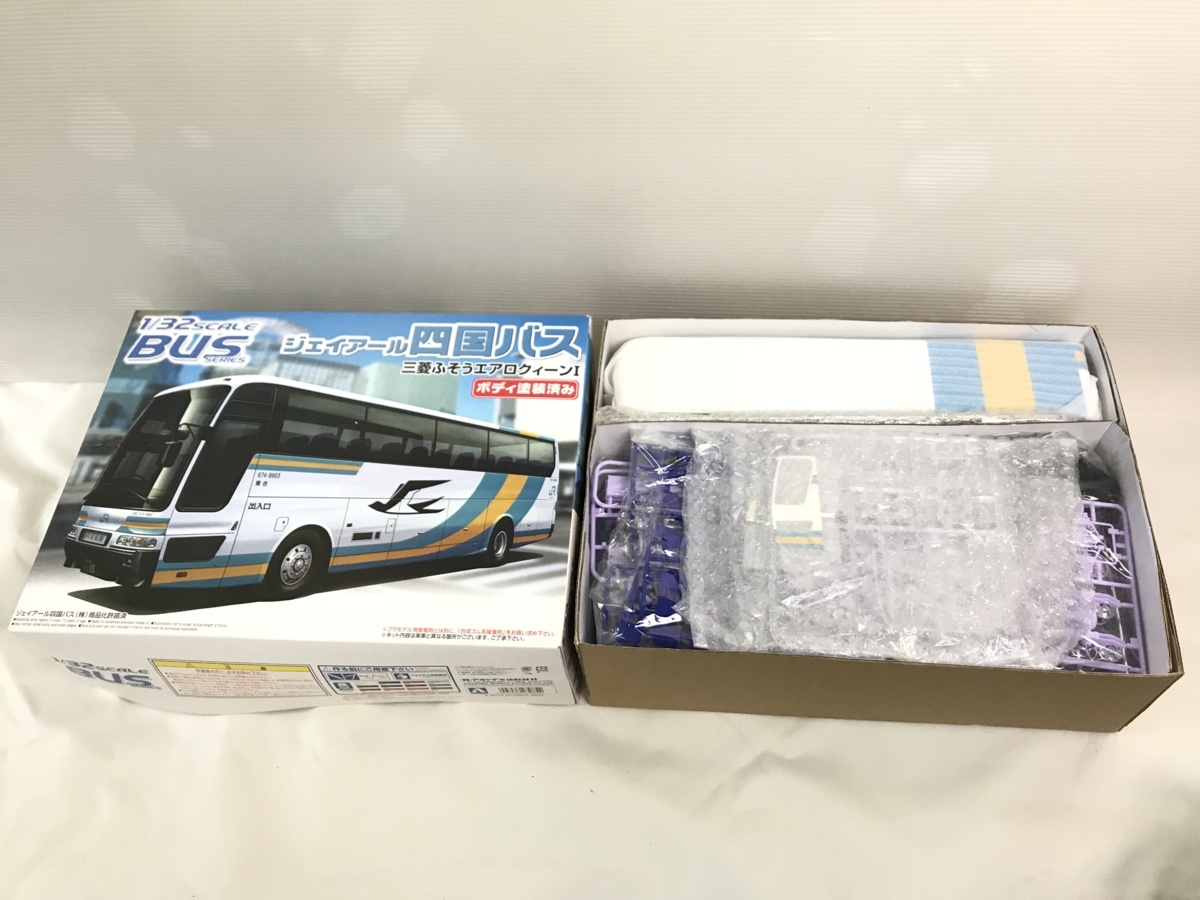 新品】未組み立て☆ 1/32 ジェイアール JR 四国バス 三菱ふそうエアロ