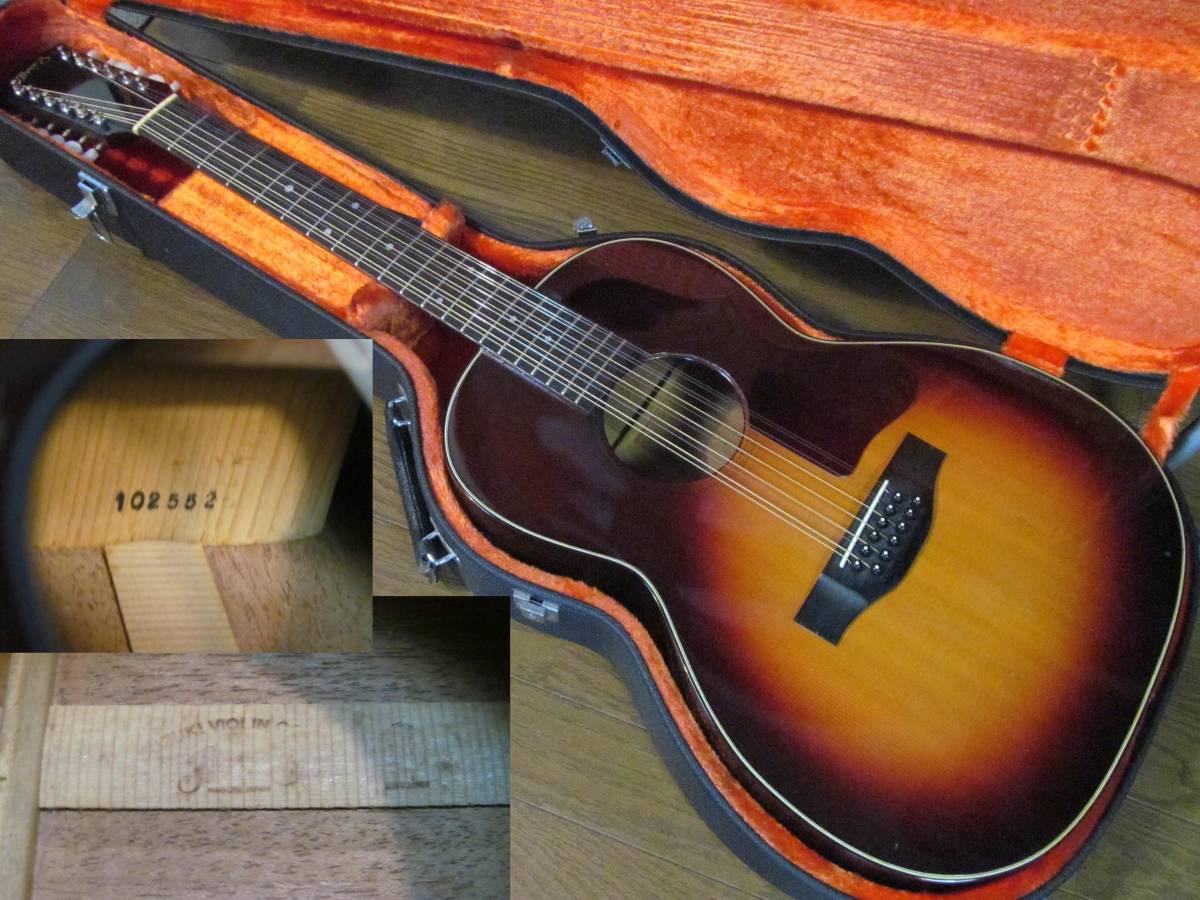 ♪ThreeS（スリーエス）G-350T小振りな12弦・トルバドール♪の落札情報