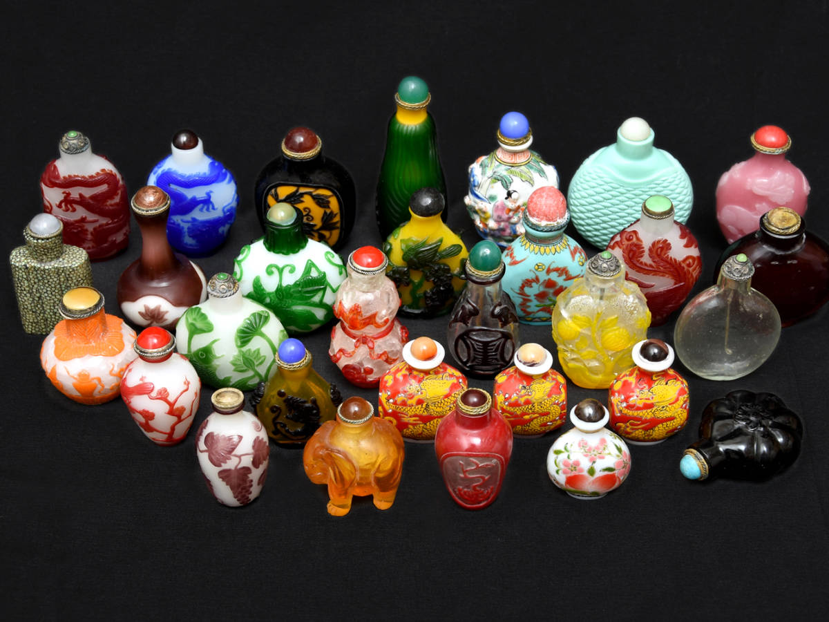 中国美術 清 鼻煙壺 小瓶 青金石 古道具 時代物 【公式通販】