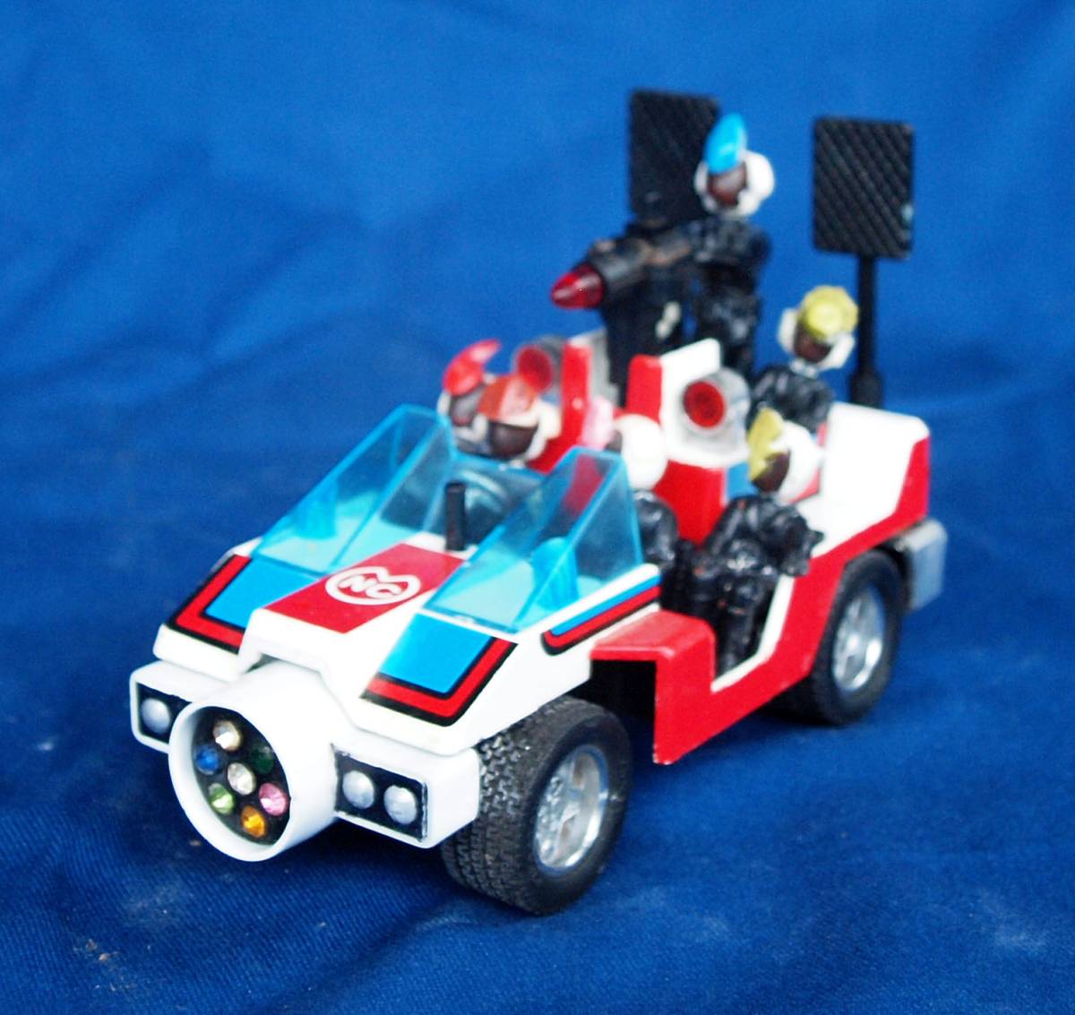 中古 貴重！当時モノ 忍者キャプター 超合金 火忍 ポピー日本製。 中古