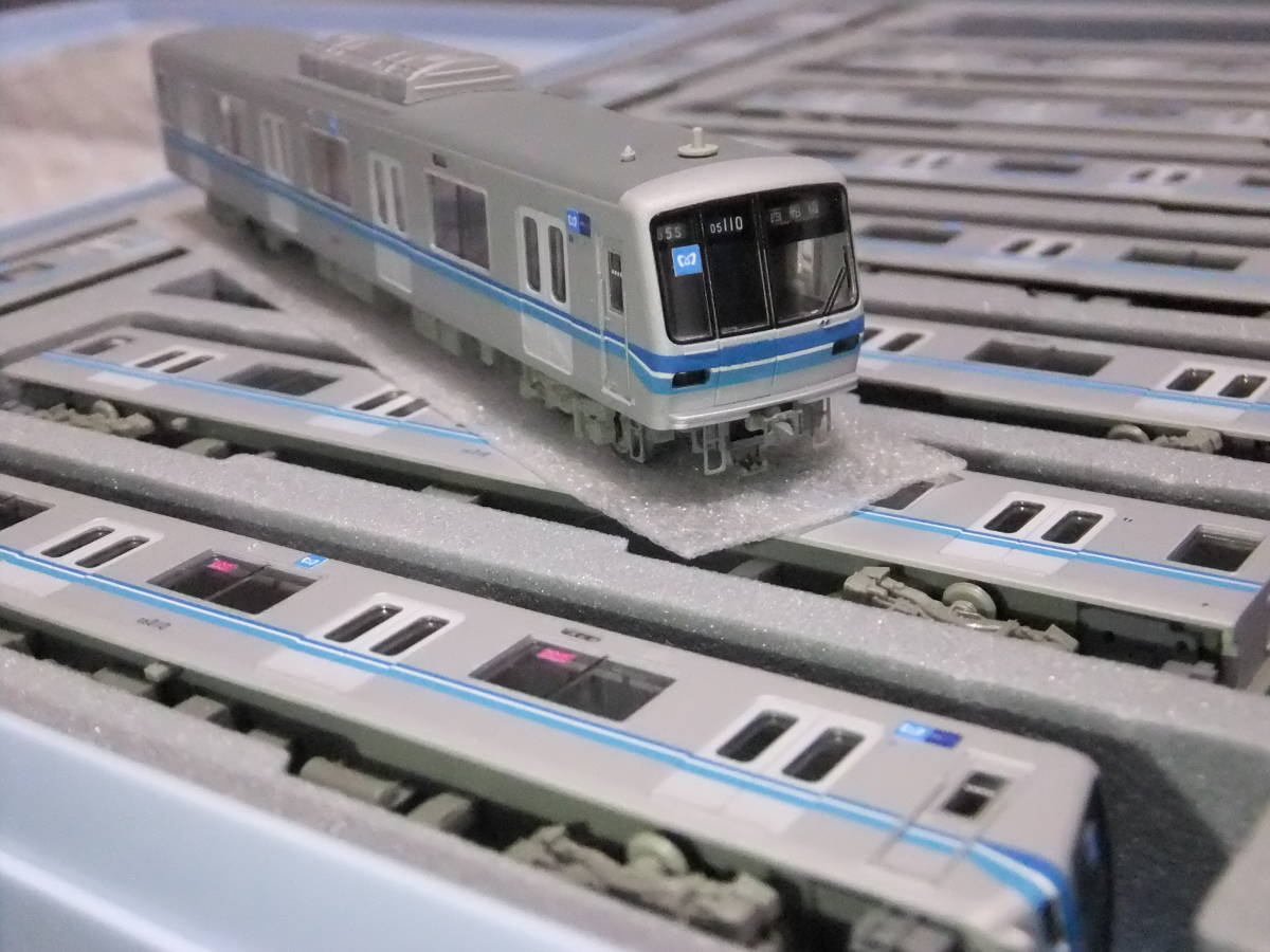 未使用】Nゲージ 東西線05系初期 基・増A-8490 A-8491 未使用】Nゲージ
