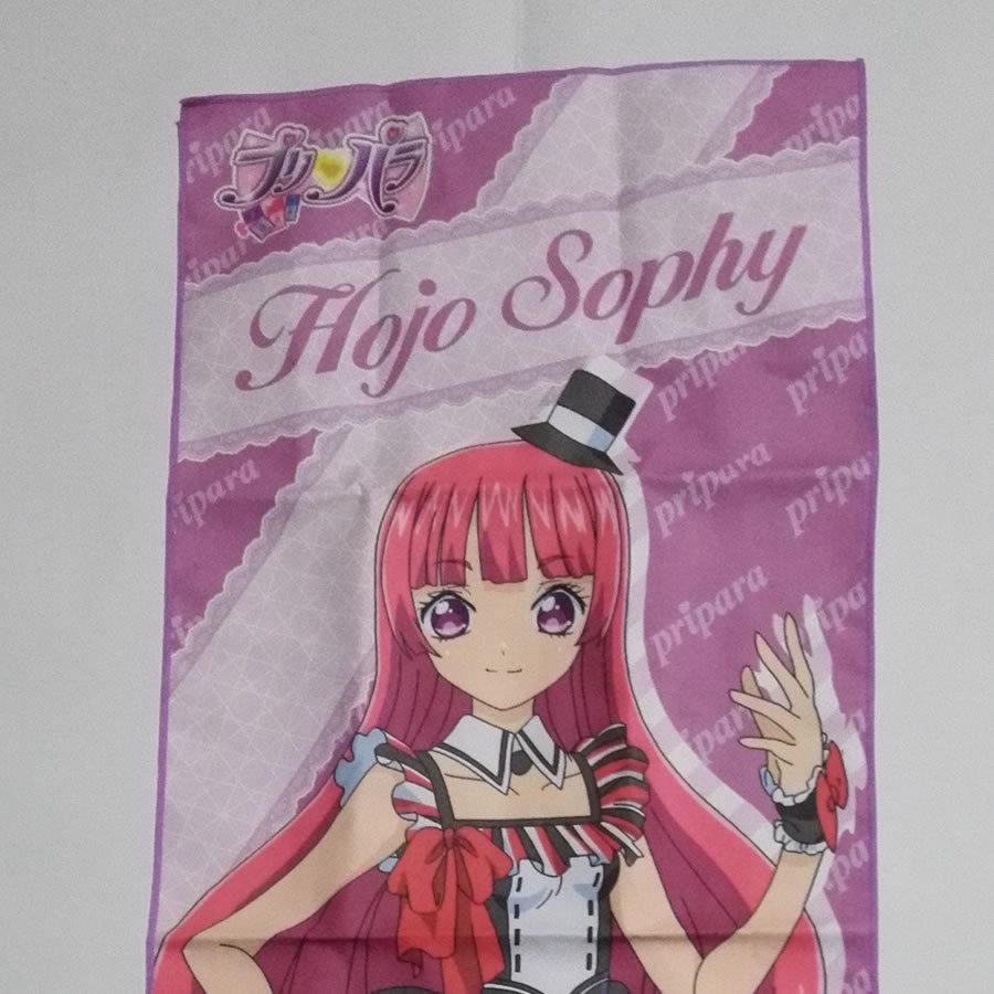 プリパラ□マイクロファイバータオル(全3種)真中らぁら 南みれぃ 北条