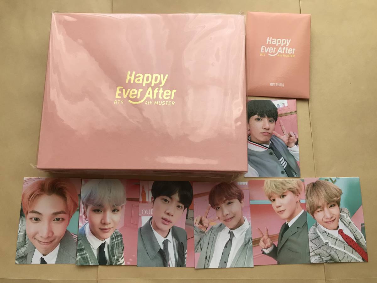 BTS ジミン Happy Ever After ハピエバ ミニフォト コンプ BTS ジミン