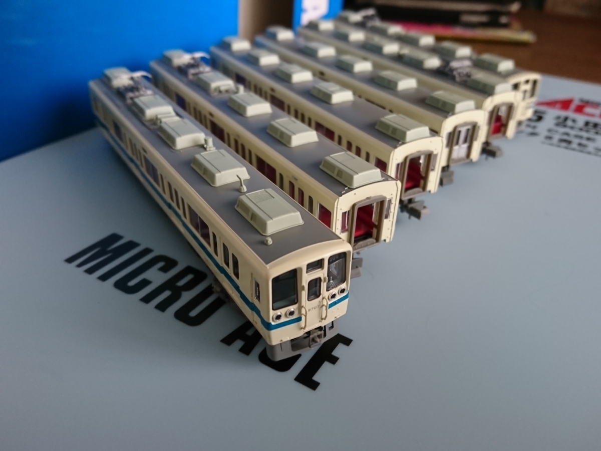 マイクロエース 小田急9000形シングルアームパンタ6両セット A-6195の